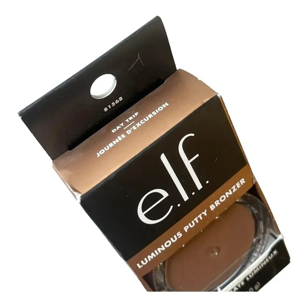 NEW e.l.f. Luminous Putty BRONZER Putty to Powder Radiant Glowing Day Trip Vegan